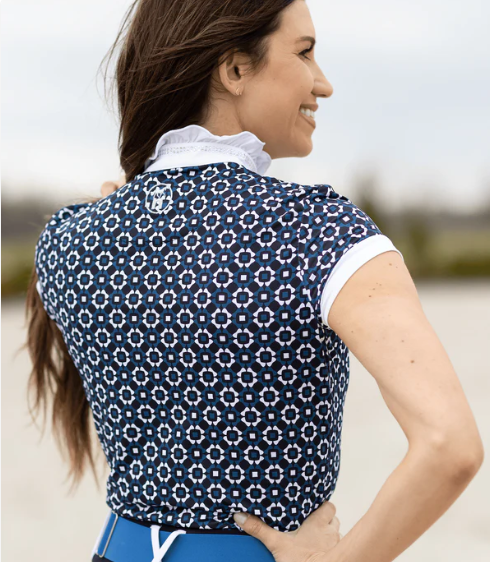 The Sanceo Show Shirt - black + blue