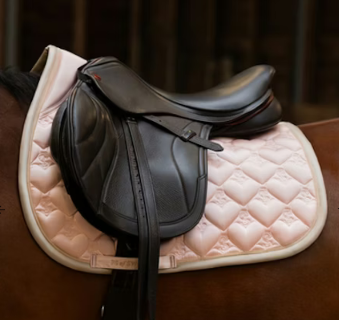 PSOS Saddle Pad -Heart Jump-