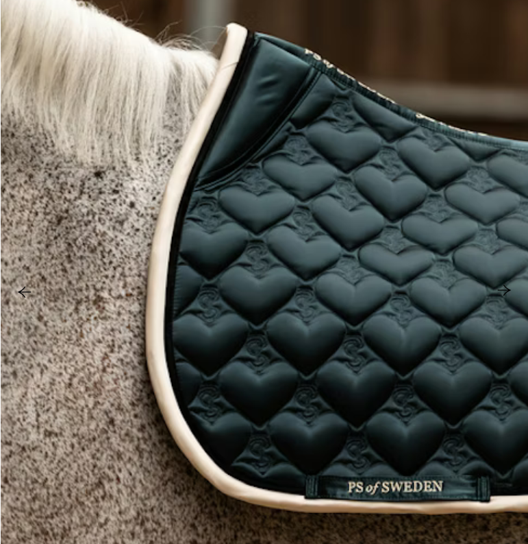 PSOS Saddle Pad -Heart Jump-