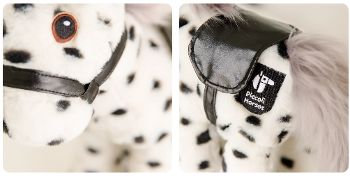 Piccoli Racehorse Peppercorn-Dots  Peluche