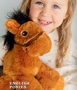 Piccoli English Pony Chestnut Peluche