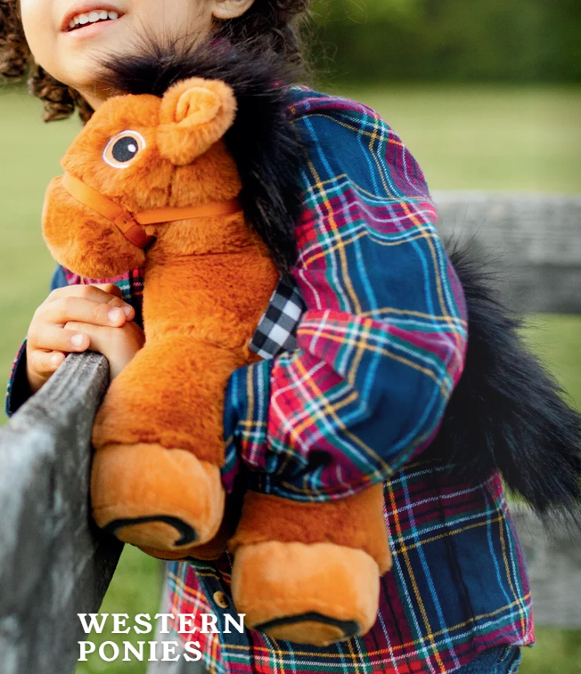 Piccoli English Pony Chestnut Peluche