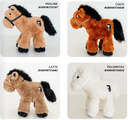 Piccoli English Pony Chestnut Peluche