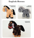 Piccoli English Horse Racehorse Truffles - Peluche