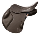 Stübben REVsport Saddle 17.5" Ebony Jumping and Dressage flaps