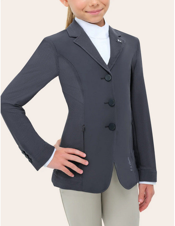 R.J. Classics Harmony EVO Ladies Mesh Competition Jacket  - Odyssey Grey