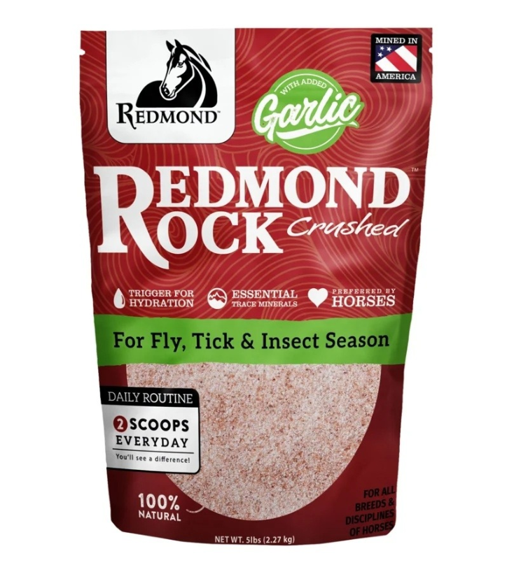Redmond Daily Red Crushed Garlic - 5lb