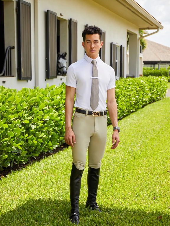 R.J. Classics Tyler Men’s SS Show Shirt – White