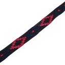 Black Belt Navy/Red Pattern