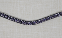 Black Oak Browband (full) Purple