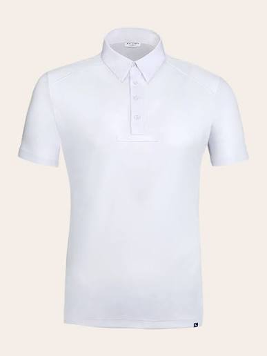 Tyler Men’s SS Show Shirt – White