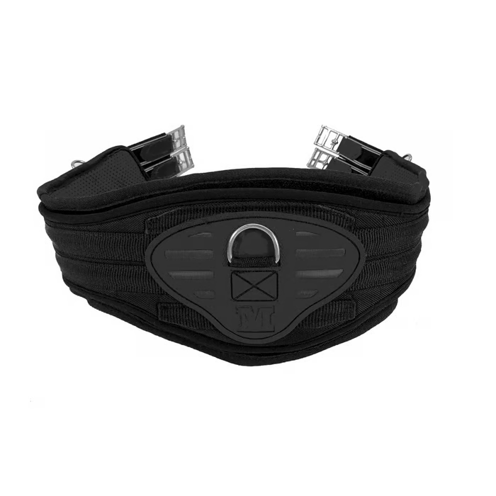 ME Ergonomics 'SuperHorse EZ' AP Girth w Removable Biofoam Liner Black/Black