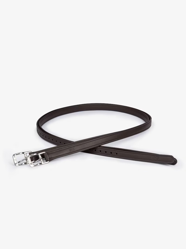 PSOS PS Stirrup Leathers - Black 