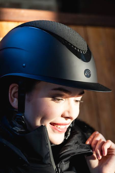 HKM Alarion Diamond Riding Helmet 