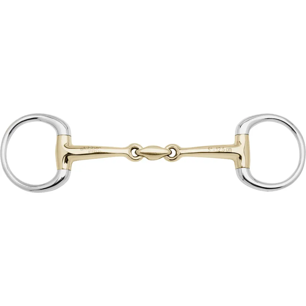 Stübben 2636 Egg-Butt Single Jointed Bit Sweet Copper