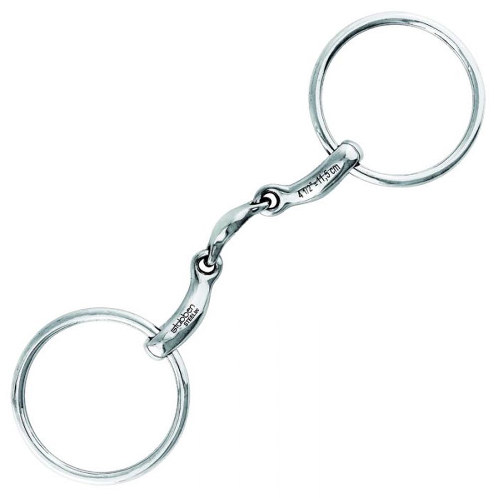 Stübben 2229 Anatomic Loose Ring Snaffle Bit Double Broken