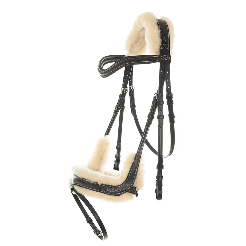 Kavalkade Bridle "Ivy Lambskin" Brown 