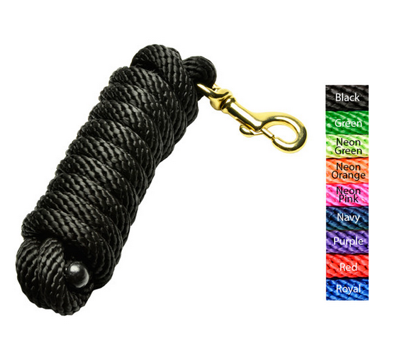 Jacks Poly Lead Rope with Bolt Snap