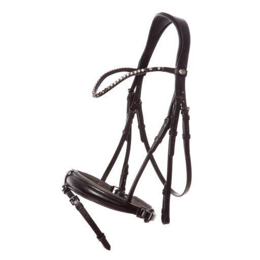 Bridle “Grey” blk/w/grey padding x-full