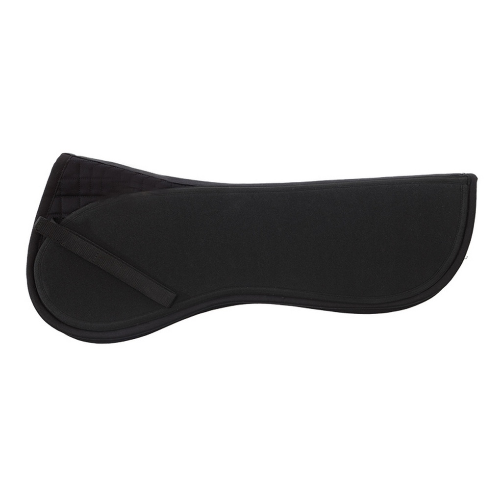 "KavalTop Vario" half pad black - shimmable incl. shims /rounded