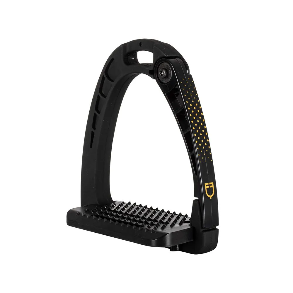 Equestro Junior Safety Stirrups Black