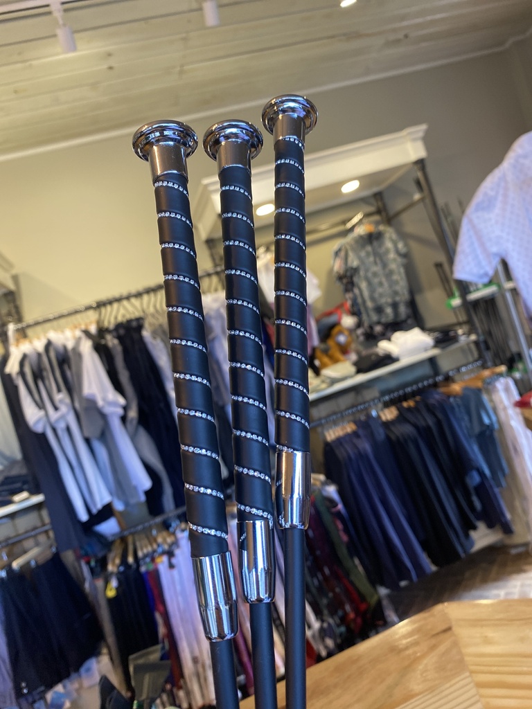 Fleck Fibreglass core/SilkTouch white Crystal wrapped grip 20”