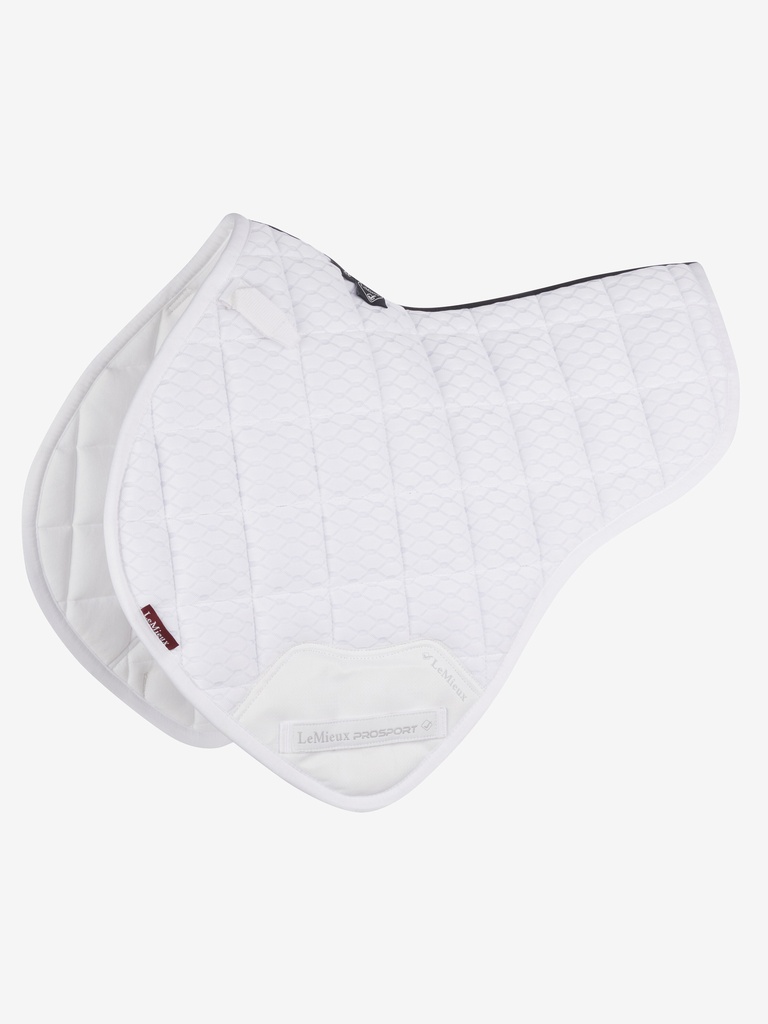 Lemieux Carbon Mesh Air CC White Saddle Pad