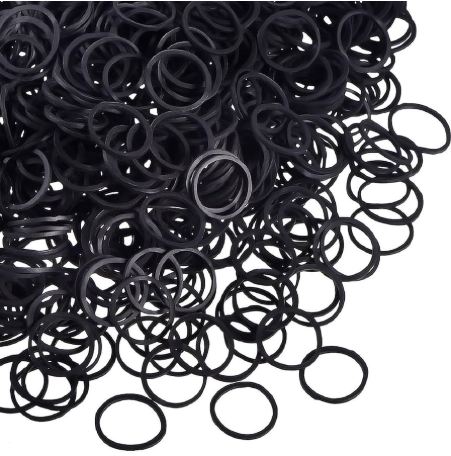 Rubber braiding bands  (1000pcs) 
