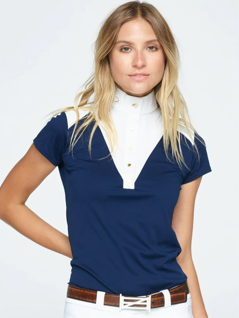 Criniere Margot Navy S/S Show Shirt