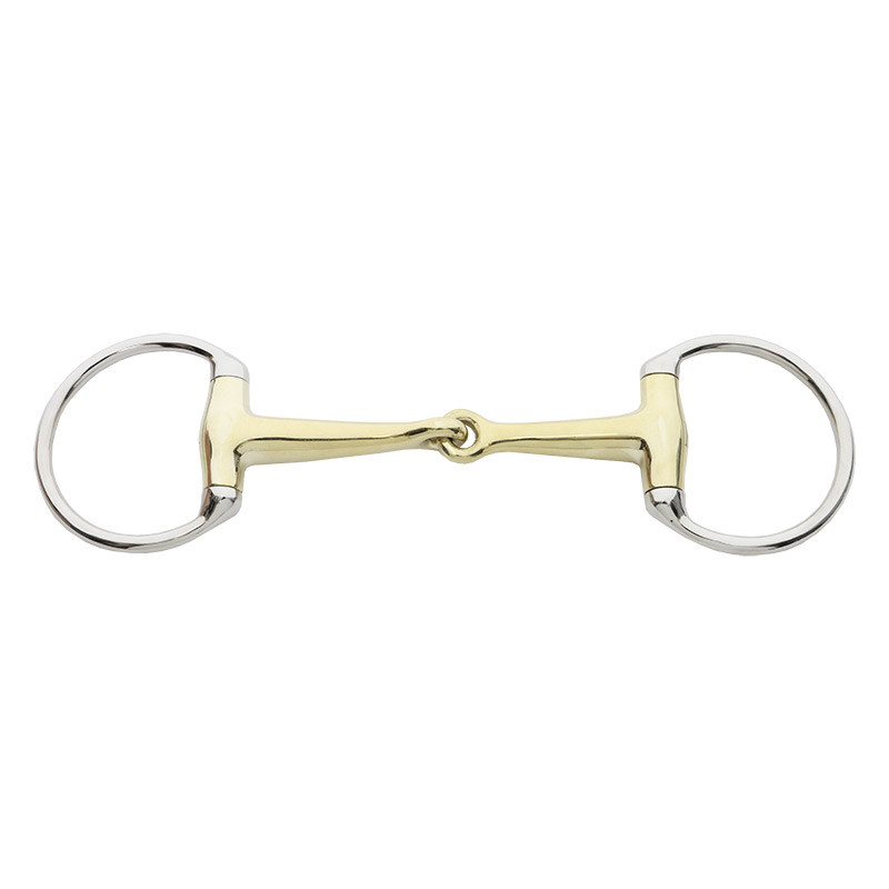 Kavalkade Eggbutt single jointed snaffle bit