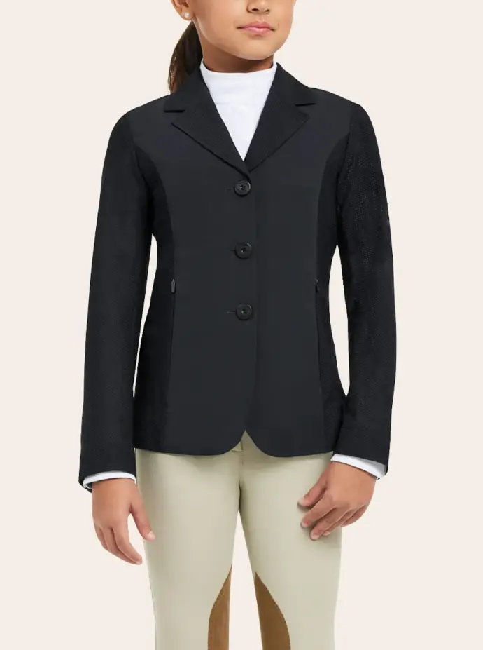 Harmony Mesh Coat Junior 2.0 R.J. Classics - Black Relaxed Fit