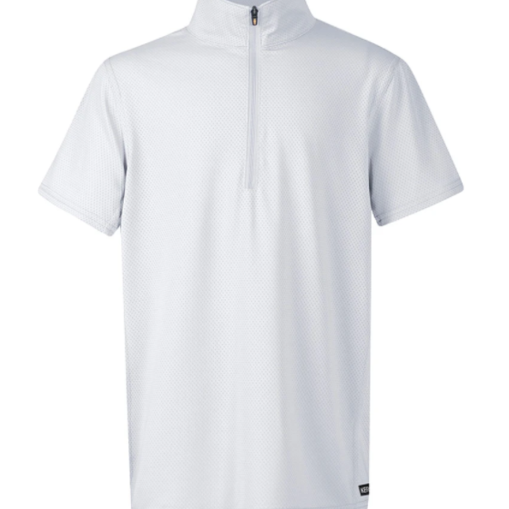 Kerrits Kids Ice Fil Lite BLANCO manga corta