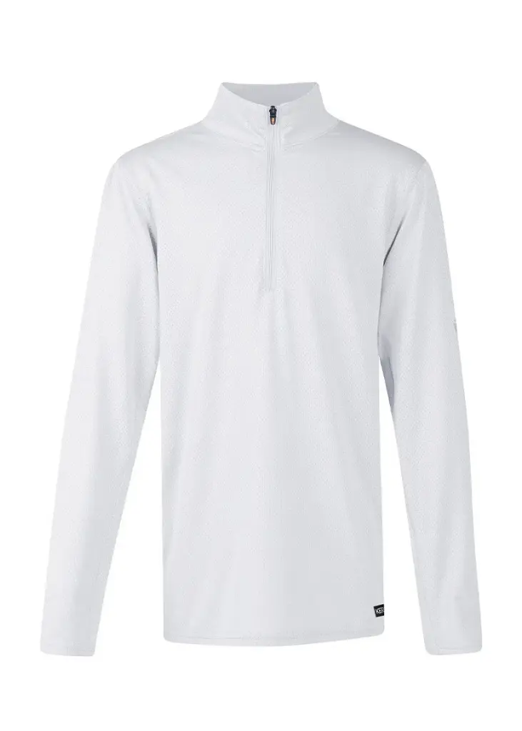 Kerrits: Kids Ice Fil Lite S/S WHITE