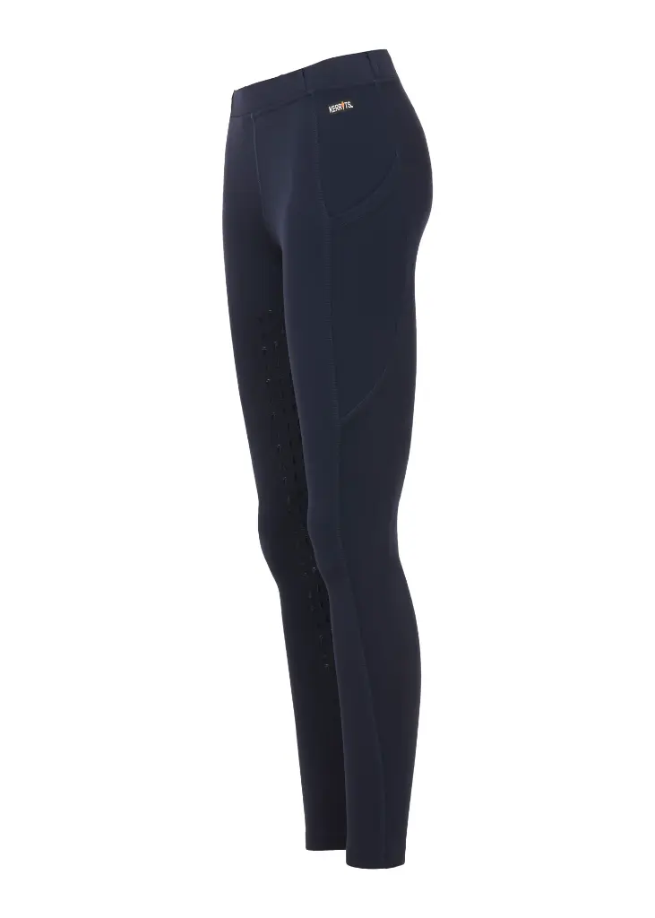 Kerrits: KIDS COOLCORE FULL LEG TECH TIGHT - Galaxy Blue