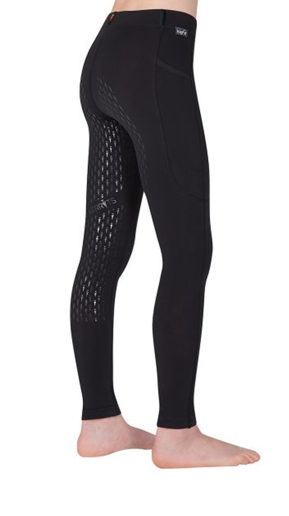 Kerrits: KIDS ICE FIL FULL SEAT TECH TIGHT - black