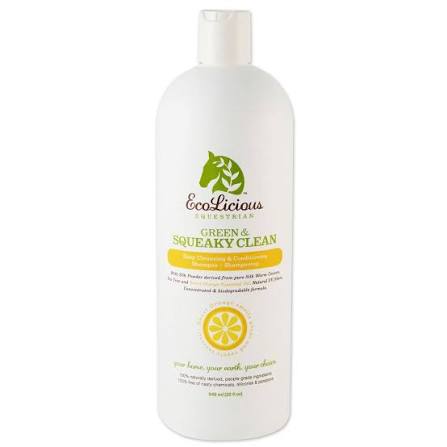 [837172000015] Green & Squeaky Clean Horse Shampoo. SIZE 32oz 