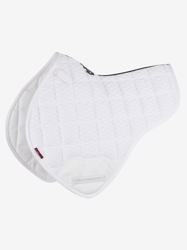 [5056252303920] Lemieux Carbon Mesh Air CC White Saddle Pad