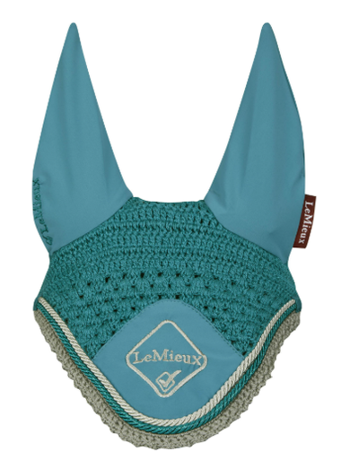 [5060432450946] LeMieux Classic Fly Hood Peacock Large