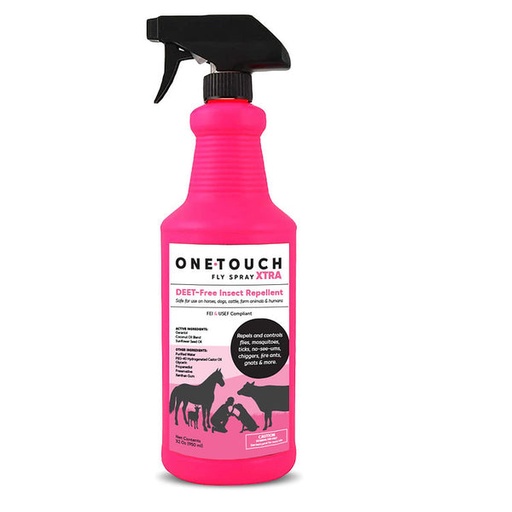 [602168232951] One Touch Xtra Spray Anti-Mosca 32oz