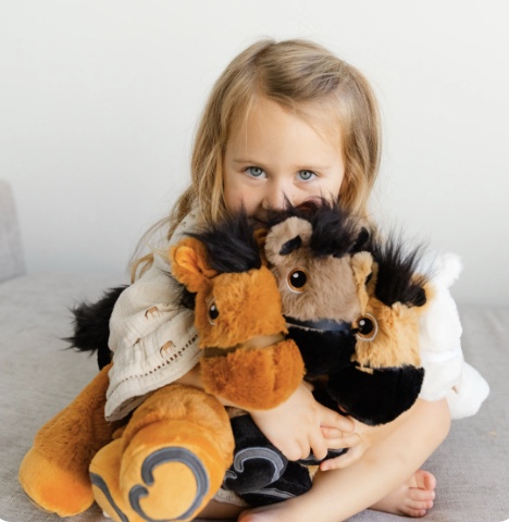 Piccoli English Horse Racehorse Truffles - Peluche