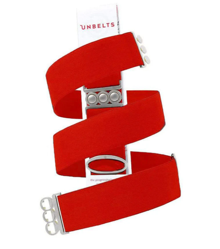 [5517210000744] Unbelts Poppy/Silver