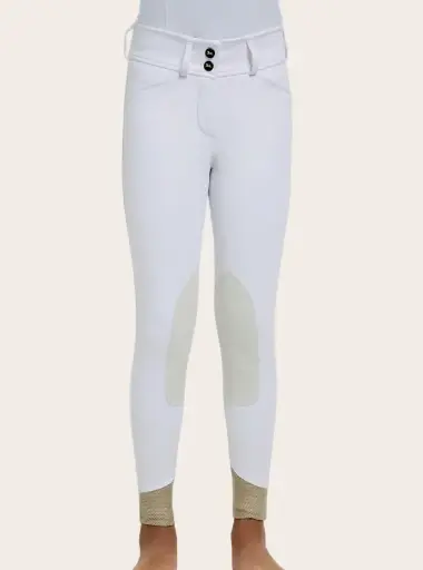 R.J. Classics Avery White Girls Breeches