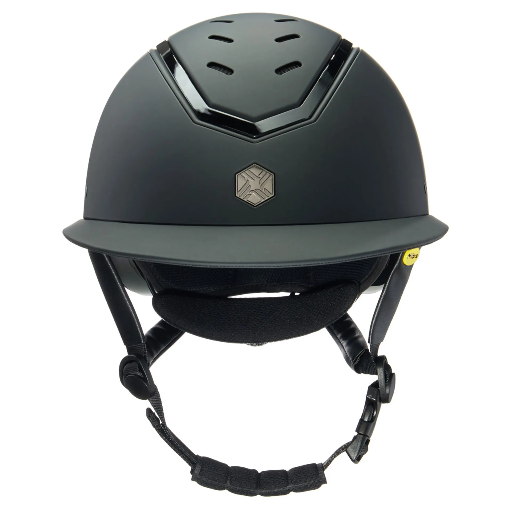 Charles Owen Black Matt / Black Gloss MIPS Kylo Wide Peak