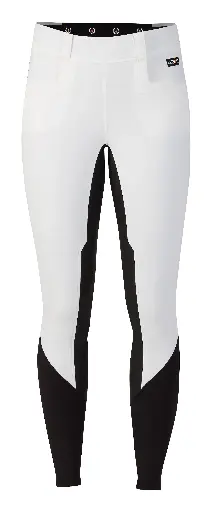 KERRITS GRIPTEK II FULL SEAT BREECH - White
