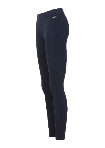 KIDS COOLCORE FULL LEG TECH TIGHT - Galaxy Blue