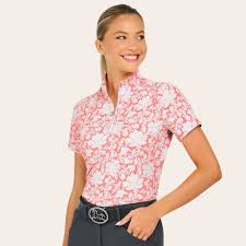 Lucy s/s Coral Paisley