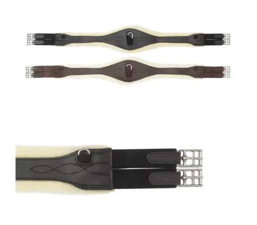 Oiled Leather 'Shape' Girth
