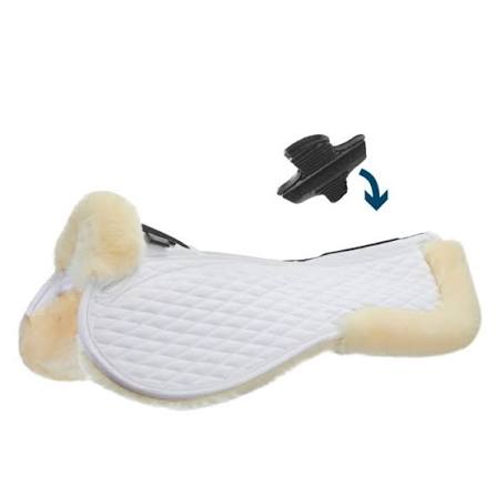 Stubben Streamline Lambswool Half Pad white 