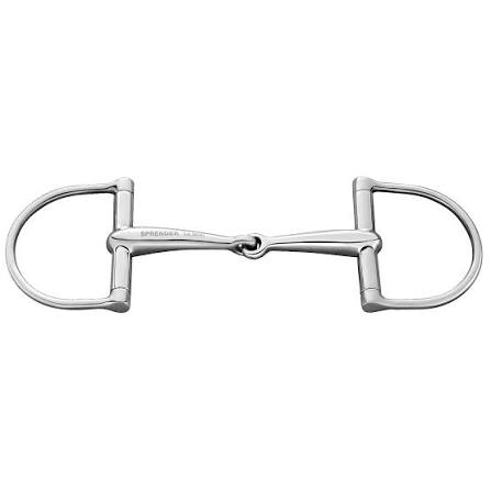 single jointed D-ring snaffle