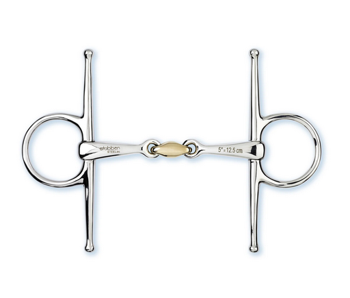 Stübben 2in1 Full Cheek Snaffle Double Broken